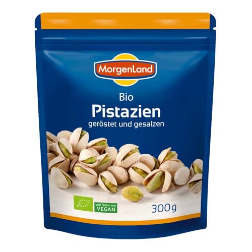 Morgenland Pistazien, geröstet und gesalzen, 300g (1x300g) von Morgenland