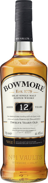 Bowmore Islay Single Malt Scotch 12 Years 40% vol. 0,7 l von Morrison Bowmore