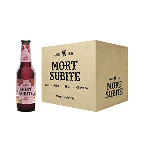 MORT SUBITE KRIEK BEER - KARTON MIT 12 FLASCHEN À 25 CL. von Mort Subite