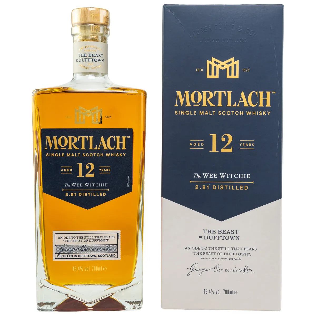 Mortlach 12 Jahre 43,4% vol. 0,7l von Mortlach