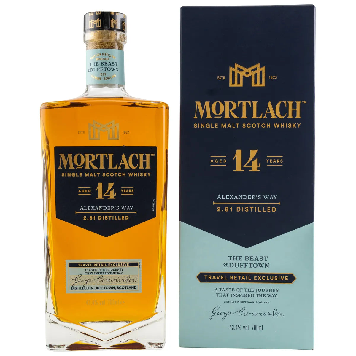 Mortlach 14 Jahre 43,4% vol. 0,7l von Mortlach