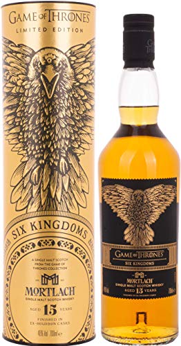 Mortlach 15 Jahre, Single Malt Scotch Whisky, 1x0,7l, The Six Kingdoms - Game Of Thrones Limitierte Edition von Mortlach