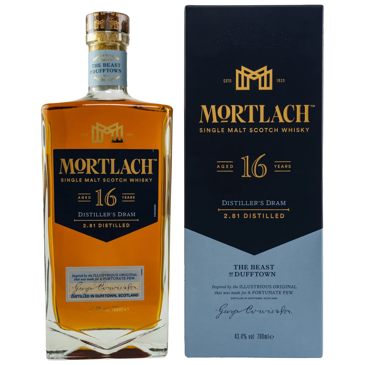 Mortlach 16 Jahre 43,4% vol. 0,7l von Mortlach