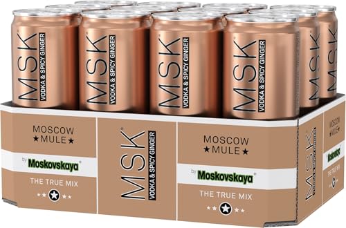 MSK Moscow Mule 10% Vol. Dose (12x0.33l) von Moskovskaya