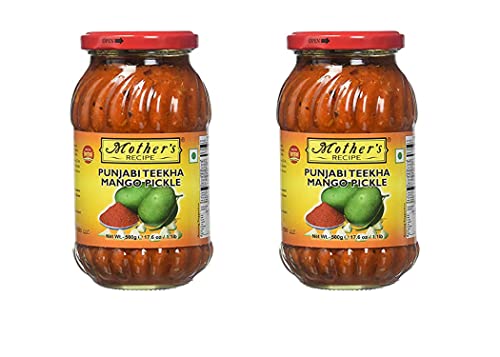 Mother's Recipe Punjabi Teekha Mango Pickle – 500 g – 2 Stück von Mother's RECIPE