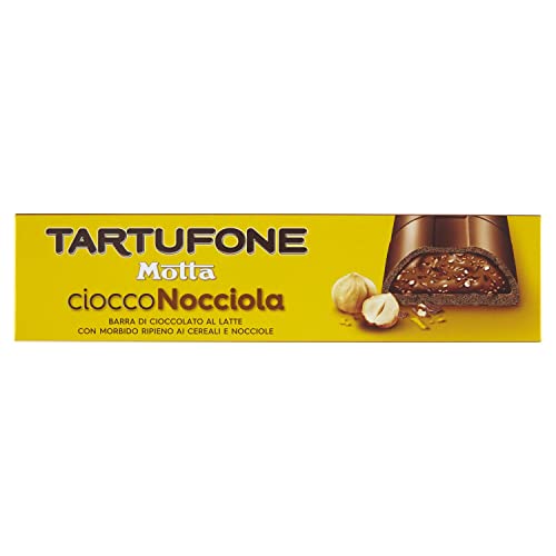 3x Motta Tartufone Ciocco Nocciola Milchschokolade und Haselnüsse riegel 150 gr von Motta