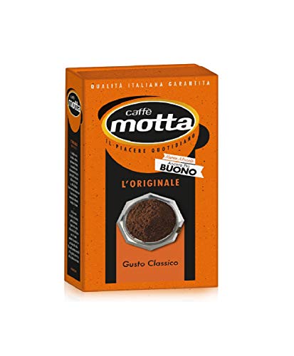 8x Motta L'Intenso Caffè für Mokka Kaffee gemahlen Italienisch Espresso 250g von Motta