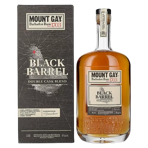 Mount Gay 1703 BLACK BARREL Barbados Rum 43% Vol. 1l in Geschenkbox von Mount Gay