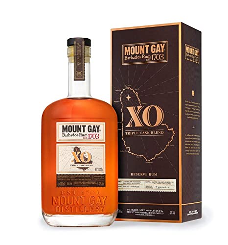 Mount Gay 1703 XO Triple Cask Blend 43% Vol. 0,7l in Geschenkbox von Mount Gay