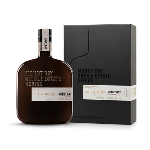 Mount Gay Single Estate Series Nr.1 – Hochwertiger, limitierter karibischer Rum von der Insel Barbados zu 100% aus Estate-eigener Melasse in der Geschenkpackung mit 55% vol. (1 x 0,7 l) von Mount Gay