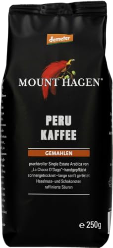 Demeter Röstkaffee Peru, gemahlen von Mount Hagen