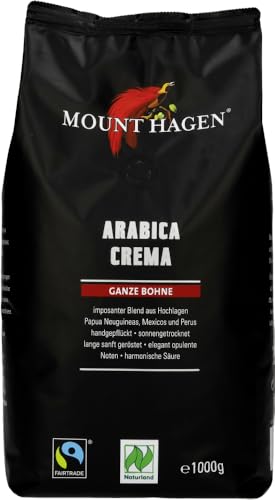 Röstkaffee Crema, ganze Bohne von Mount Hagen