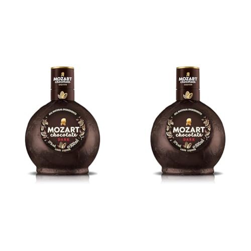 Mozart Dark Chocolate Likör (1 x 0,5 l) (Packung mit 2) von Mozart