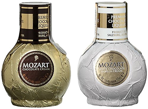 Mozart Likör Duett mit Geschenkverpackung (1 x 0.1 l) von Mozart