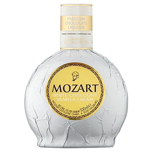 Mozart White Chocolate Vanilla Cream 500 ml (Packung mit 50 cl) von Mozart