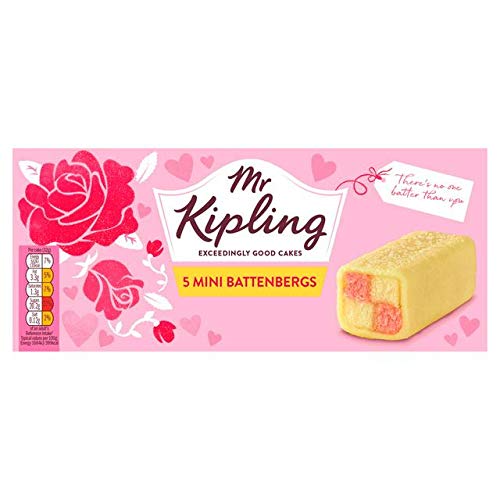 Mr Kipling 5 Mini-Battenbergs von Mr Kipling