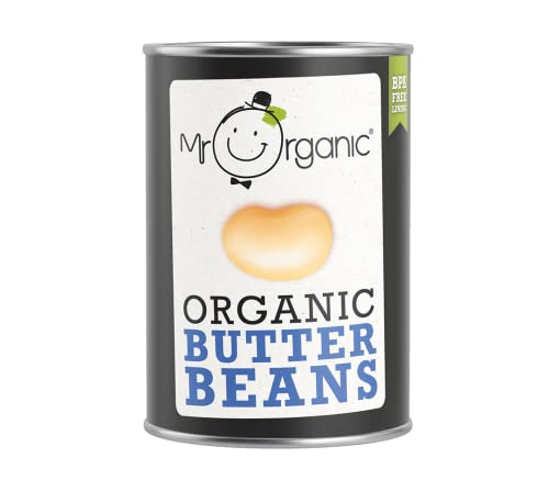 mr Bio Bio riesigen weißen Bohnen 400g Dose von Mr Organic