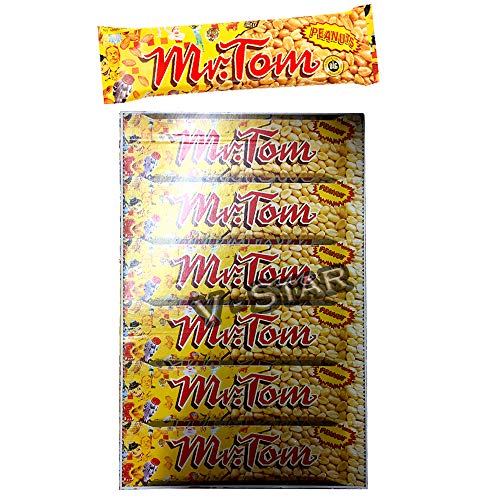 Candy Inc. Mr Tom Peanut Riegel - Packung 36 von Mr Tom