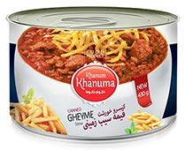 Fertiggericht- Kartoffel Eintopf 440 Gramm Gheymeh Sibzamini, Vegetarisch, Konserve von Mr. Ghorbani