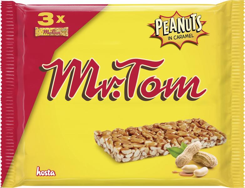 Mr. Tom Peanuts in Caramel Riegel 3er von Mr. Tom