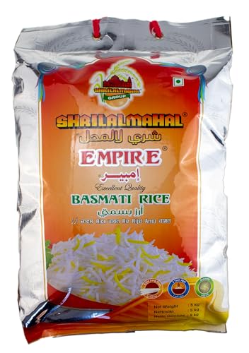 Empire Shailalmahal Basmatireis 5kg leckerer Reis für viele Gerichte basmatirice polo berenj von Mr.Ghorbani