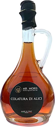 Colatura di Alici Gießen Sardellen Anchovis Von Cetara Mr. Moris Made In Italy (100ml) von Mr.Moris