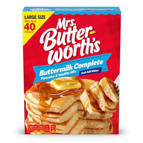 Complete Buttermilk Pancake and Waffle Mix, 32 oz. Complete Buttermilk Pancake and Waffle Mix, 32 oz. Complete Buttermilk Pancake and Waffle Mix, 32 oz. Complete Buttermilk Pancake and Waffle Mix, 32 oz. Complete Buttermilk Pancake and Waffle Mix, 32 oz. von Mrs. Butterworth