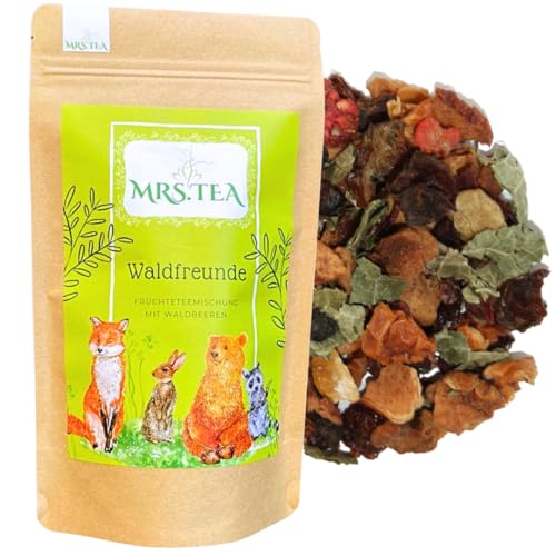 Mrs. Tea Waldfreunde Früchtetee 100 g | Loser Tee | Waldfruchttee von Mrs. Tea