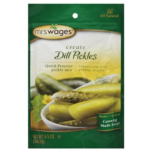 Mrs. Wages Quick Process Dill Pickle Canning Mix, 6.5 Ounce (VALUE case of 12) by Precision Foods, Inc. von Mrs. Wages