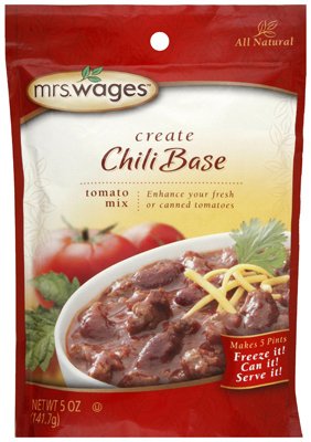 Mrs. Wages W537-J4425 Chili-Basismischung, 142 ml, 10 Stück von Mrs. Wages