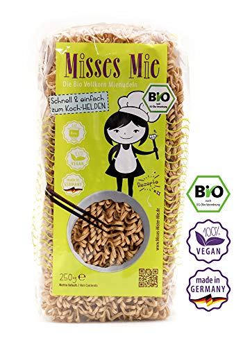 Ms Mie Misses Mie BIO-Vollkornnudeln, 250 g von Misses Mie & Mister Mie