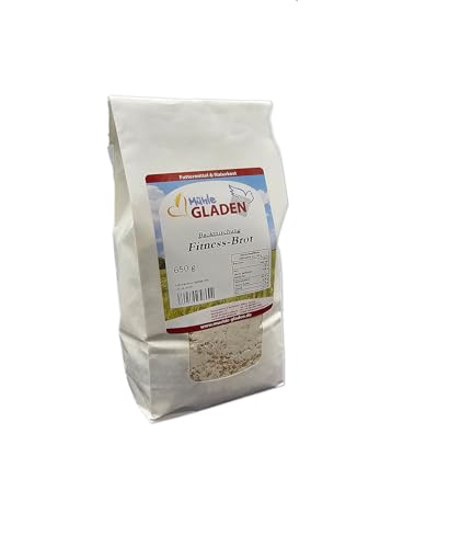 Fitness-Brot - Backmischung 650g - Selbstbacken mit Rezept von Mühle Gladen