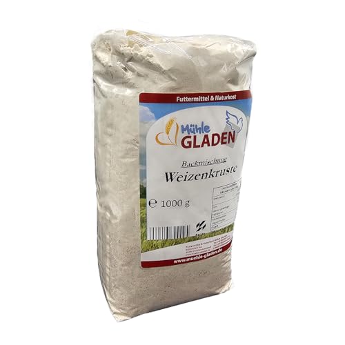 Weizenkruste - Backmischung 1000g - Selbstbacken mit Rezept von Mühle Gladen