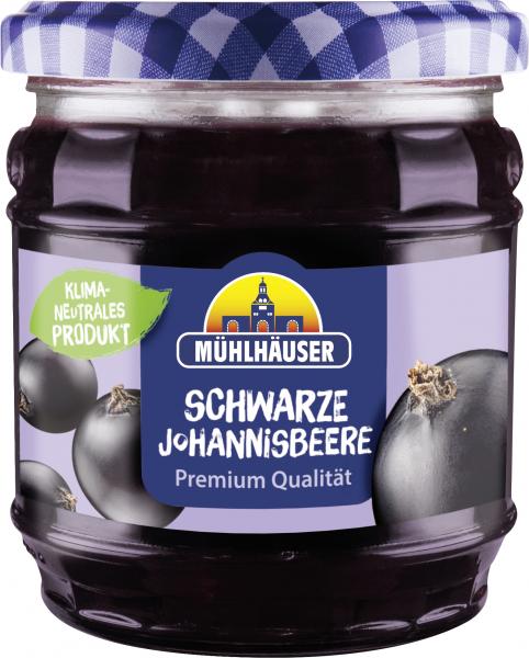 Mühlhäuser Konfitüre Extra Schwarze Johannisbeer von Mühlhäuser