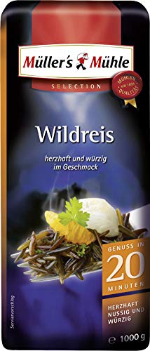 Müllers Mühle Wildreis herzhaft nussig würzig Selection 1000g von Müller's Mühle GmbH