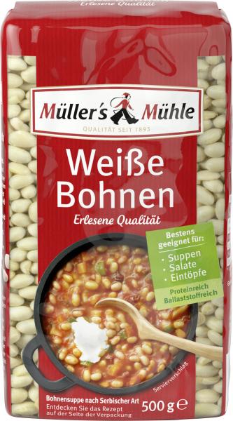 Müller's Mühle Weiße Bohnen von Müller's Mühle