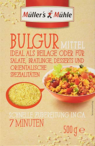 Müllers Mühle Bulgur Mittel (1 x 500 g) von Müller´s Mühle