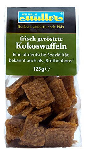 Frisch geröstete Kokuswaffeln (8 Tüten) von Müller