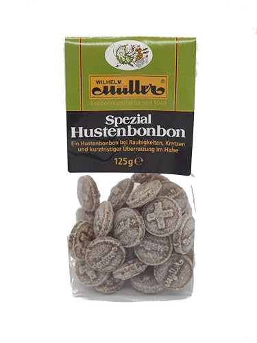 Müller Hochwertiges Spezial Hustenbonbon bei Rauhigkeit im Halse (1 Tüte) von Müller