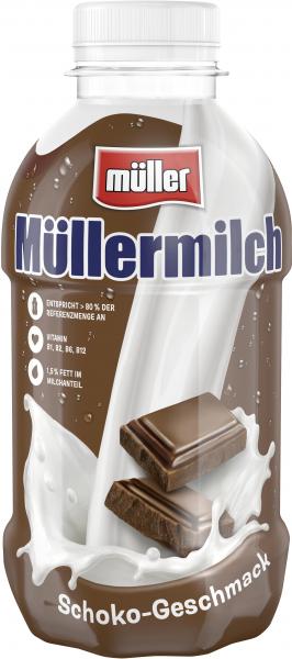 Müller Müllermilch Schoko-Geschmack (Einweg) von Müller