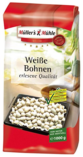 Müller's Mühle - Weiße Bohnen - 1000g von Müllers Mühle