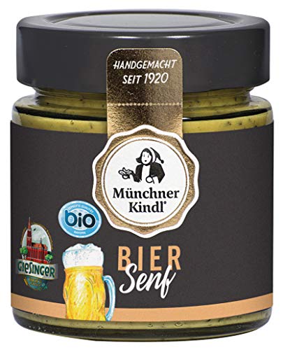 Münchner Kindl Senf Bio Bier Senf (1 x 125 ml) von Münchner-Kindl-Senf