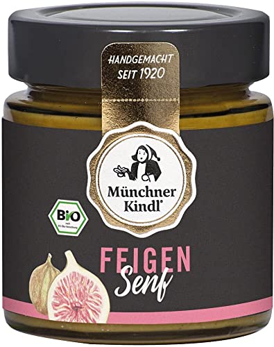 Münchner Kindl Senf Bio Feigen Senf (1 x 125 ml) von Münchner-Kindl-Senf