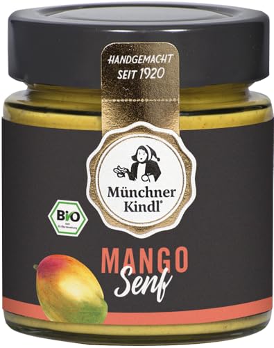 Münchner Kindl Senf Bio Mango Senf (1 x 125 ml) von Münchner-Kindl-Senf