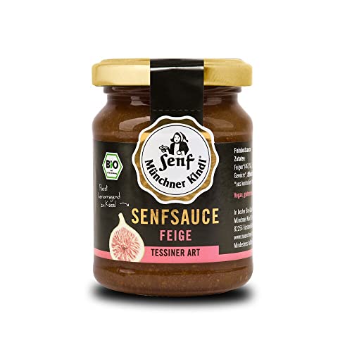 Münchner Kindl Senf Bio Senfsauce Feige (2 x 125 ml) von Münchner-Kindl-Senf