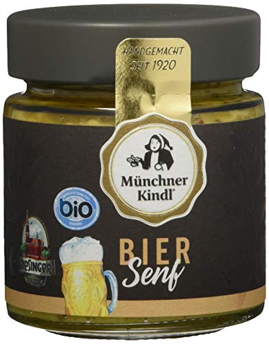 Münchner Kindl Bier Senf, 6er Pack (6 x 125 ml) von MÜNCHNER KINDL
