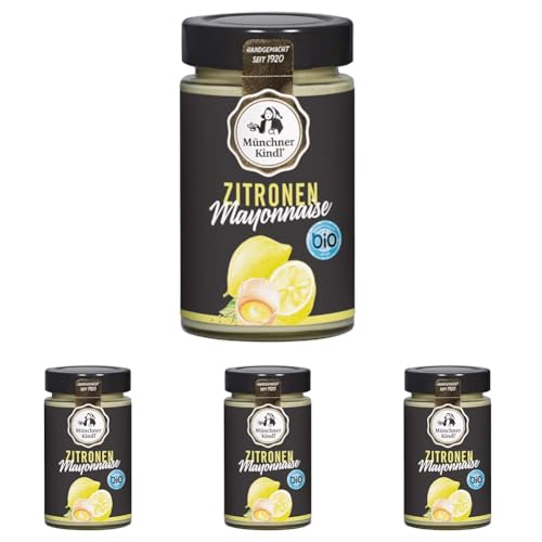 Münchner Kindl Zitronen Mayonnaise, 200 ml (Packung mit 4) von Münchner Kindl