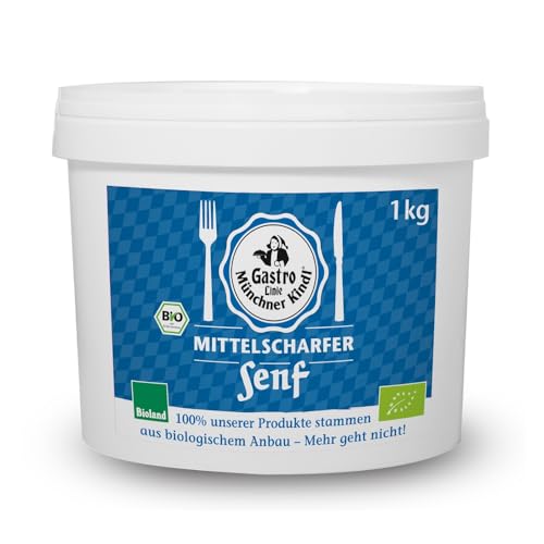 Senf mittelscharf 1 kg von Münchner Kindl