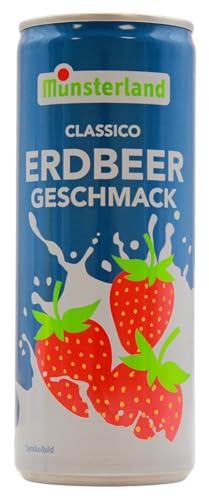 Münsterland Classico Erdebeer Drink, 12er Pack (12 x 250ml) EINWEG von Münsterland