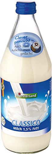Münsterland Milch 1.5 Prozent, 12er Pack (12 x 500 ml) von Münsterland